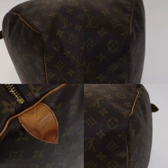 LOUIS VUITTON Monogram Keepall 60 Boston Bag M41422 LV Auth 108676 - Picture 15 of 15